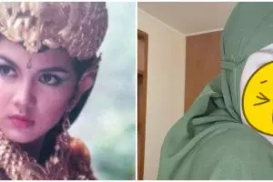 11 Potret terbaru pemeran Sekar Arum di Angling Dharma, kini berhijab