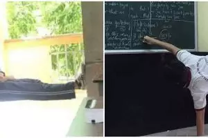 10 Momen lucu siswa terlalu santai di sekolah ini kocak abis