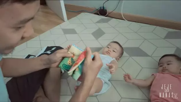 Syahnaz momong anak © 2020 brilio.net