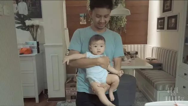 Syahnaz momong anak © 2020 brilio.net