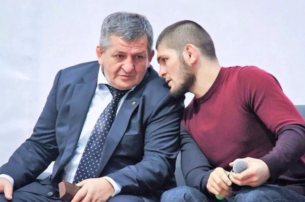 meninggalnya ayah Khabib Nurmagomedov Instagram