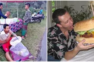 9 Potret makanan dan minuman ukuran nggak wajar, bikin melongo