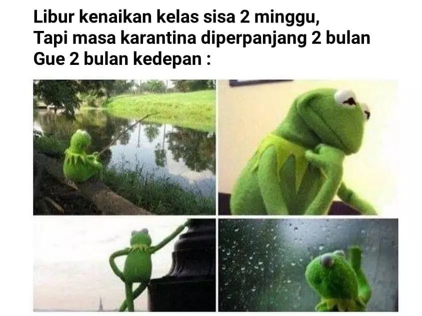 Meme bosan liburan Berbagai sumber