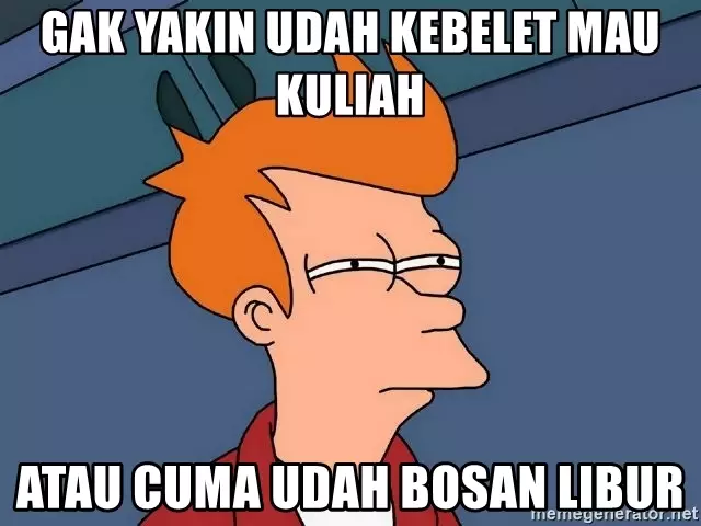 Meme bosan liburan Berbagai sumber