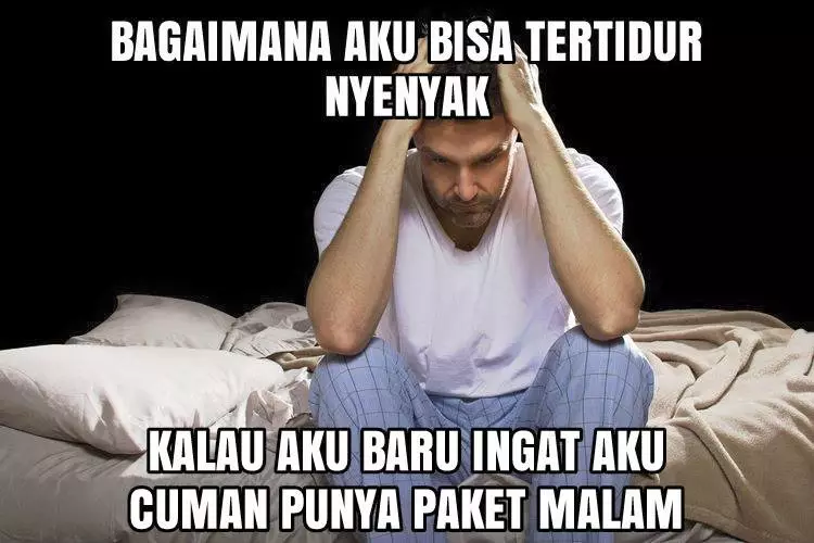 Meme kuota malam Berbagai sumber