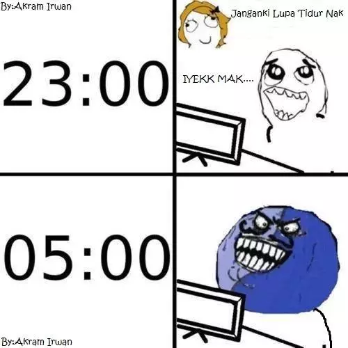 Meme kuota malam Berbagai sumber