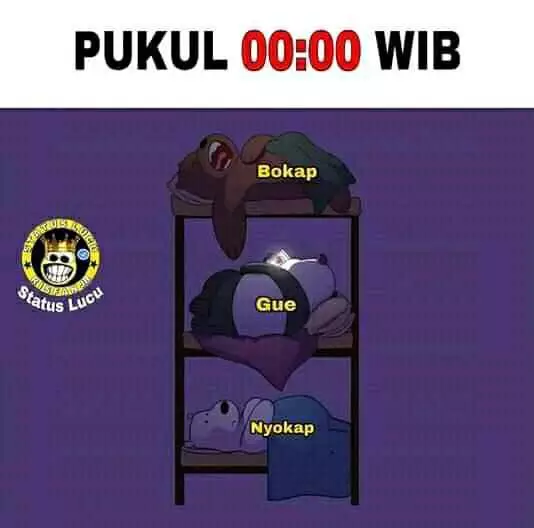 Meme kuota malam Berbagai sumber
