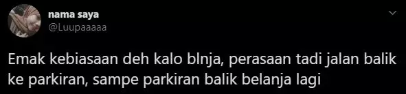 kebiasaan emak-emak twitter