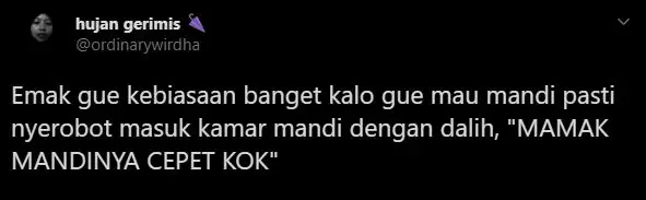 kebiasaan emak-emak twitter