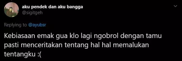 kebiasaan emak-emak twitter