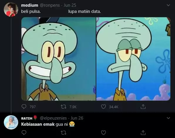 kebiasaan emak-emak twitter