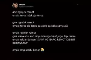 10 Kebiasaan emak-emak ini bikin anak auto tepuk jidat