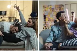 9 Potret maternity Nabila Faisal & Marcell Darwin, classy abis