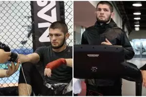 8 Momen kenangan Khabib Nurmagomedov dengan mendiang ayah