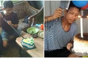 10 Potret lucu bikin kejutan ini endingnya absurd abis