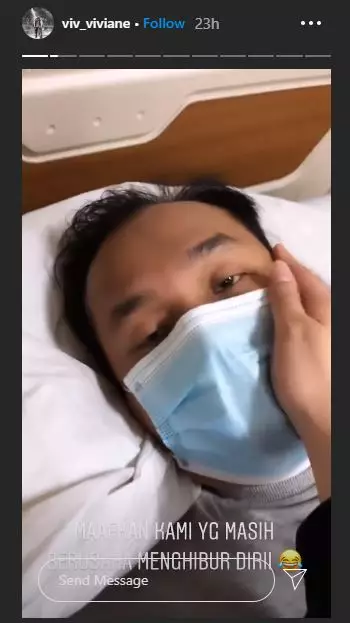 kondisi sammy simorangkir pasca operasi instagram