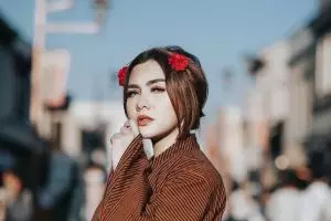 10 Potret terbaru Vicky Shu setelah diet, berat badan turun 18 kg