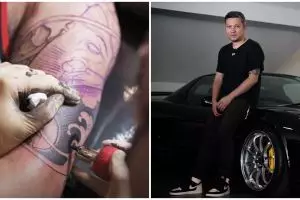 8 Momen Gading Marten bikin tato gajah, ada pesan di baliknya