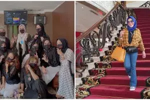 10 Potret geng pertemanan ibunda Ayu Ting Ting, hits dan stylish