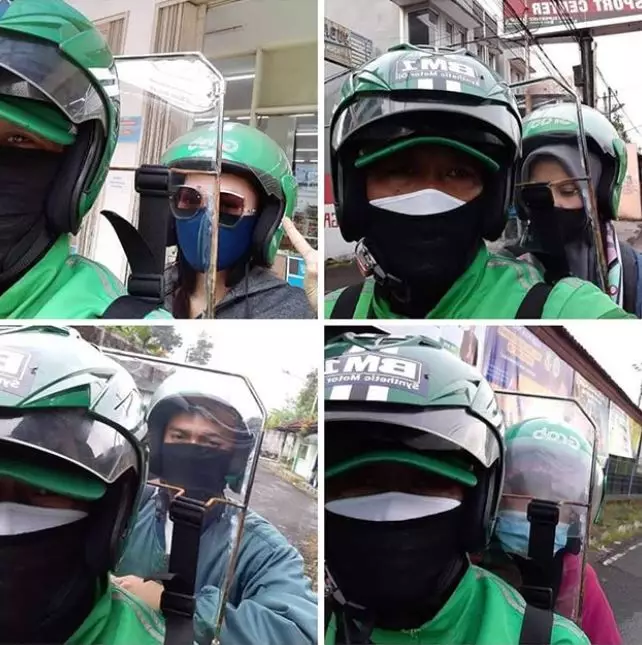 driver jaga jarak saat pandemi berbagai sumber