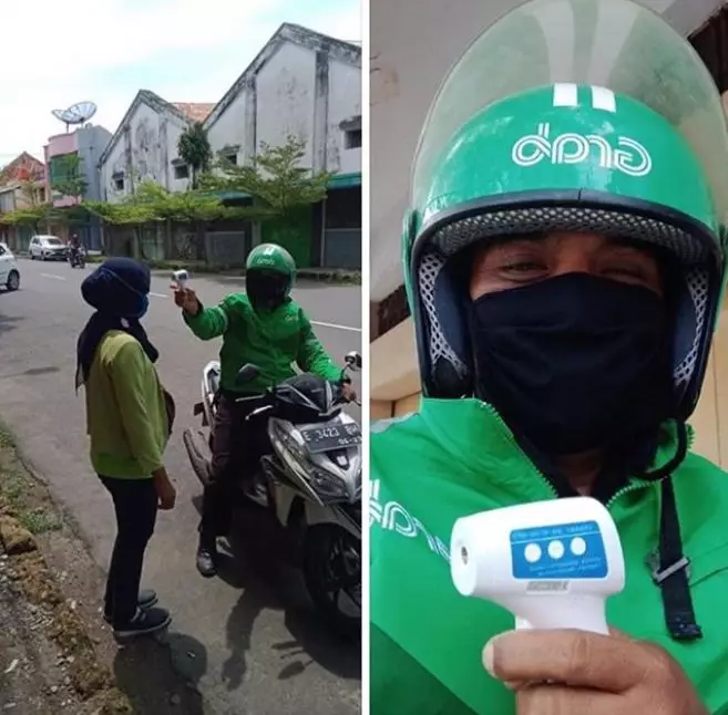 driver jaga jarak saat pandemi berbagai sumber