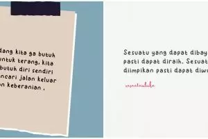 40 Kata-kata semangat jaga mood, bikin tenteram jalani hari