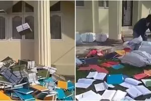 Viral video skripsi dibuang dari jendela kampus, ini 4 faktanya