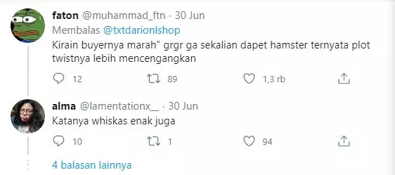 hamster makan Twitter hamster makan Twitter