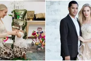 5 Potret istri bule Panji Trihatmodjo kenakan kebaya, banjir pujian