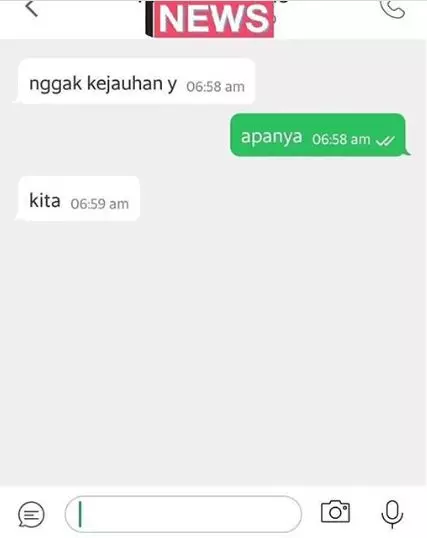 chat curhat driver ojol & penumpang Instagram