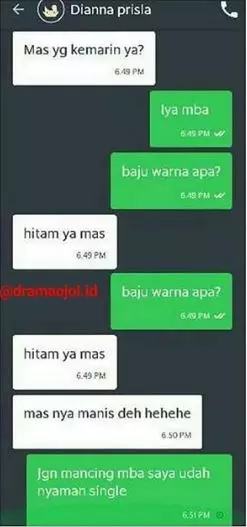 chat curhat driver ojol & penumpang Instagram