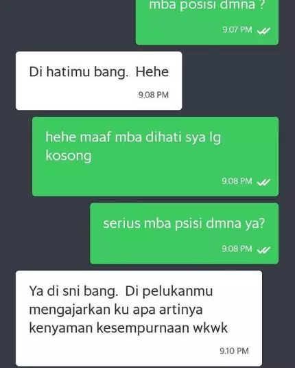 chat curhat driver ojol & penumpang Instagram