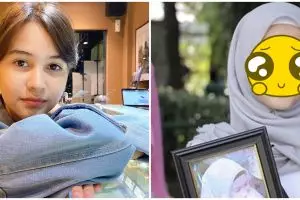 7 Potret lawas Sandrinna Michelle saat SD, aura bintangnya sedari dulu