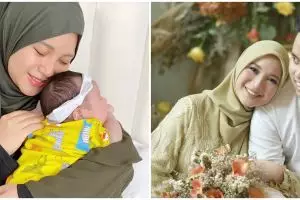 5 Pemotretan keluarga Chacha Frederica, wajah anak bikin penasaran