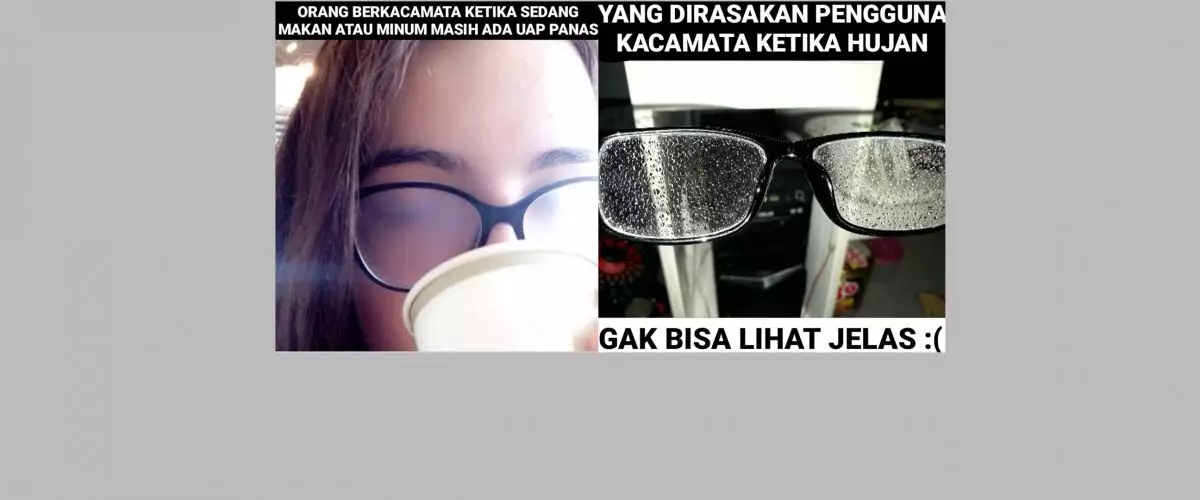 10 Meme yang dirasakan orang berkacamata, auto setuju