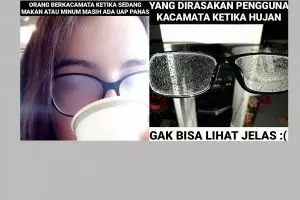 10 Meme yang dirasakan orang berkacamata, auto setuju
