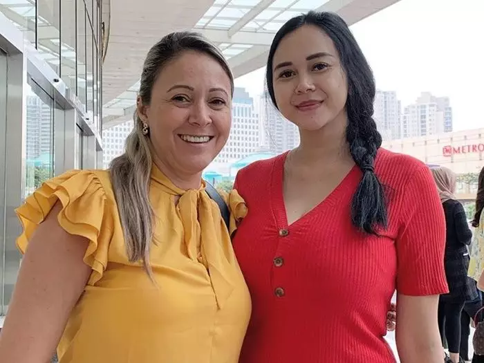 potret seleb dengan mertua bule Instagram