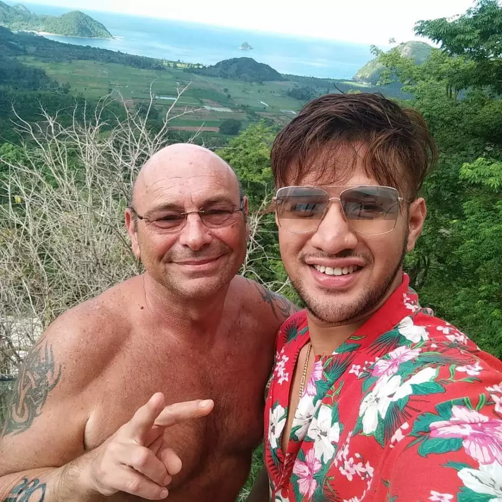 potret seleb dengan mertua bule Instagram