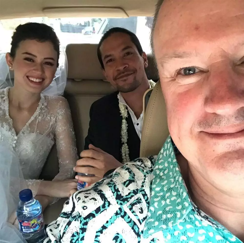 potret seleb dengan mertua bule Instagram