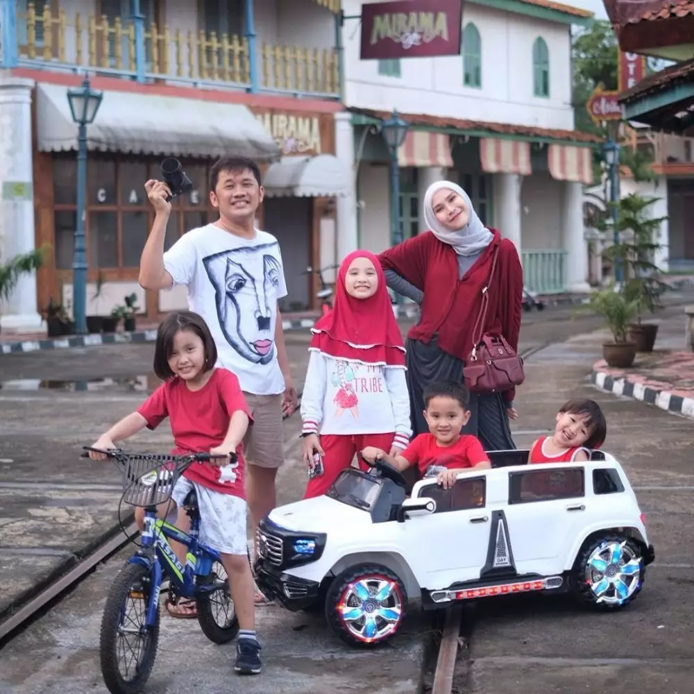 Anak artis sepedaan © 2020 brilio.net