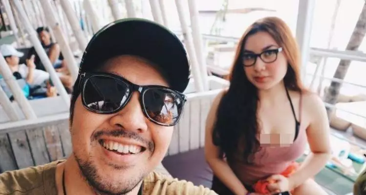 David Naif dan putrinya Instagram