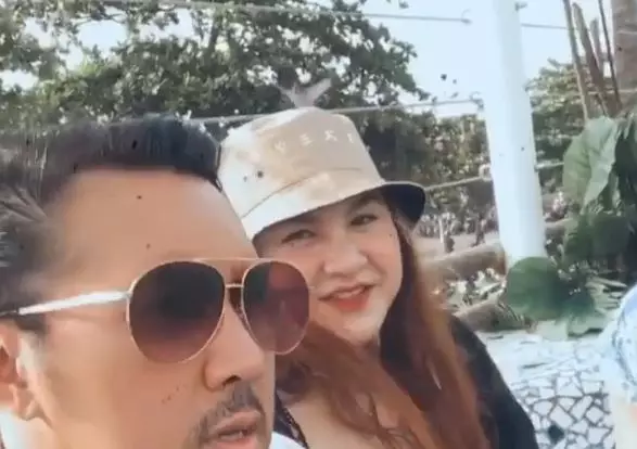 David Naif dan putrinya Instagram