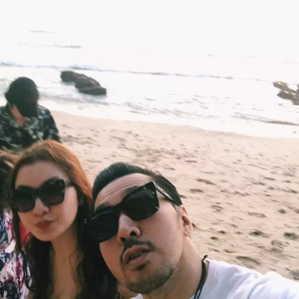 David Naif dan putrinya Instagram