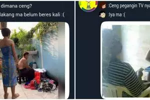 10 Meme lucu gara-gara emak ini kocaknya absurd abis