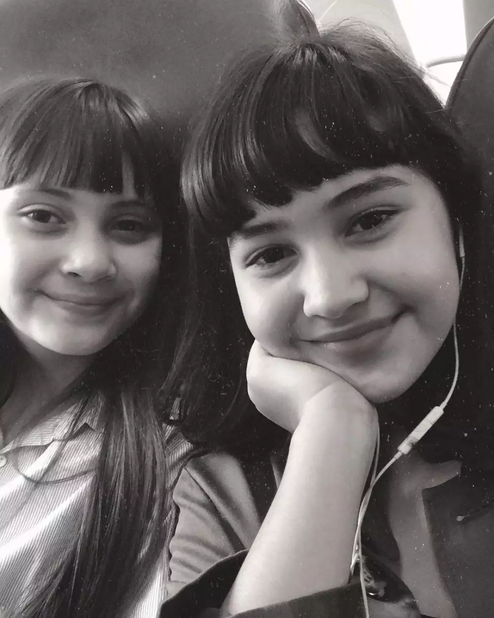 potret sandrinna michelle dan adik instagram