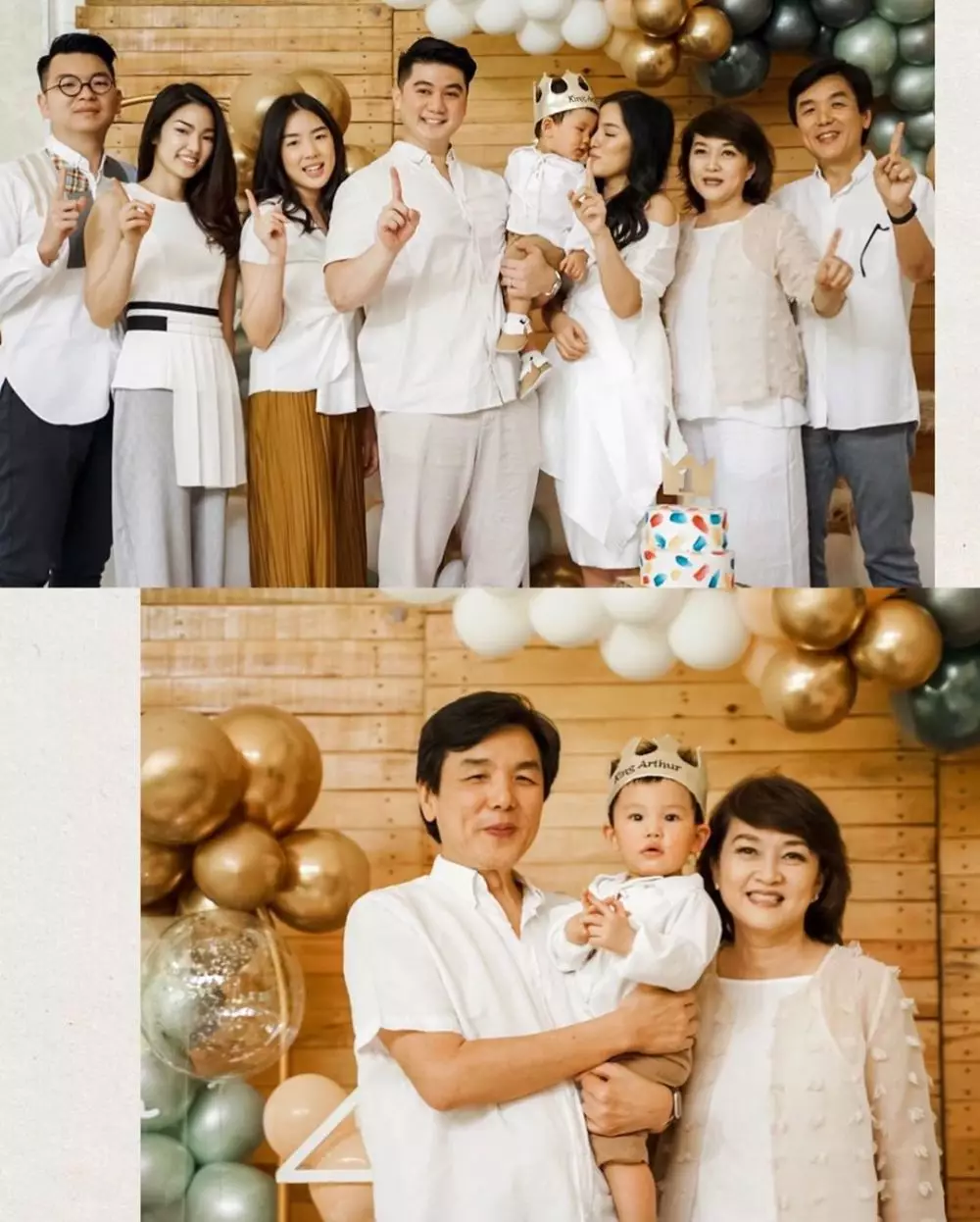 Ultah anak Chef Arnold Instagram