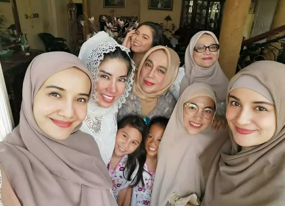 Santi Asoka Mala dan Shireen © 2020 brilio.net