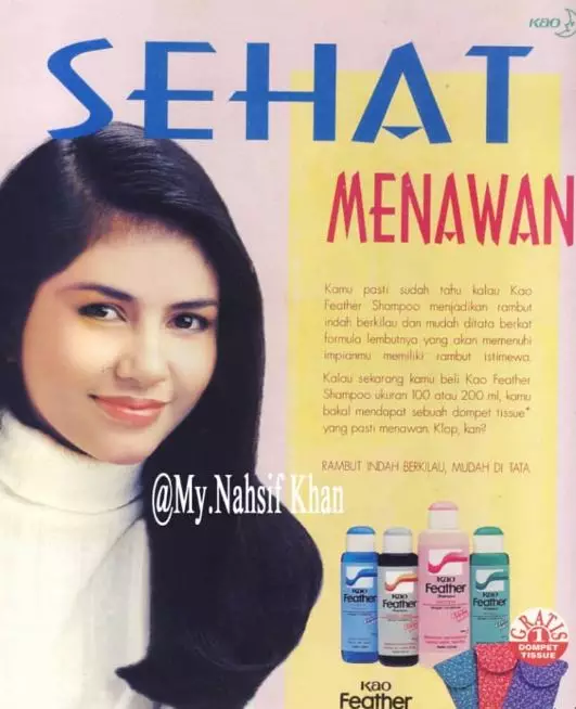 seleb iklan sampo jadul Instagram