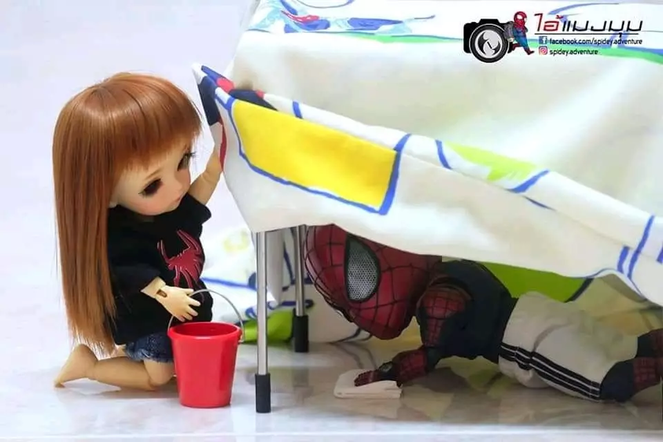 Spider-Man jadi bapak rumah tangga Facebook Spider-Man jadi bapak rumah tangga Facebook