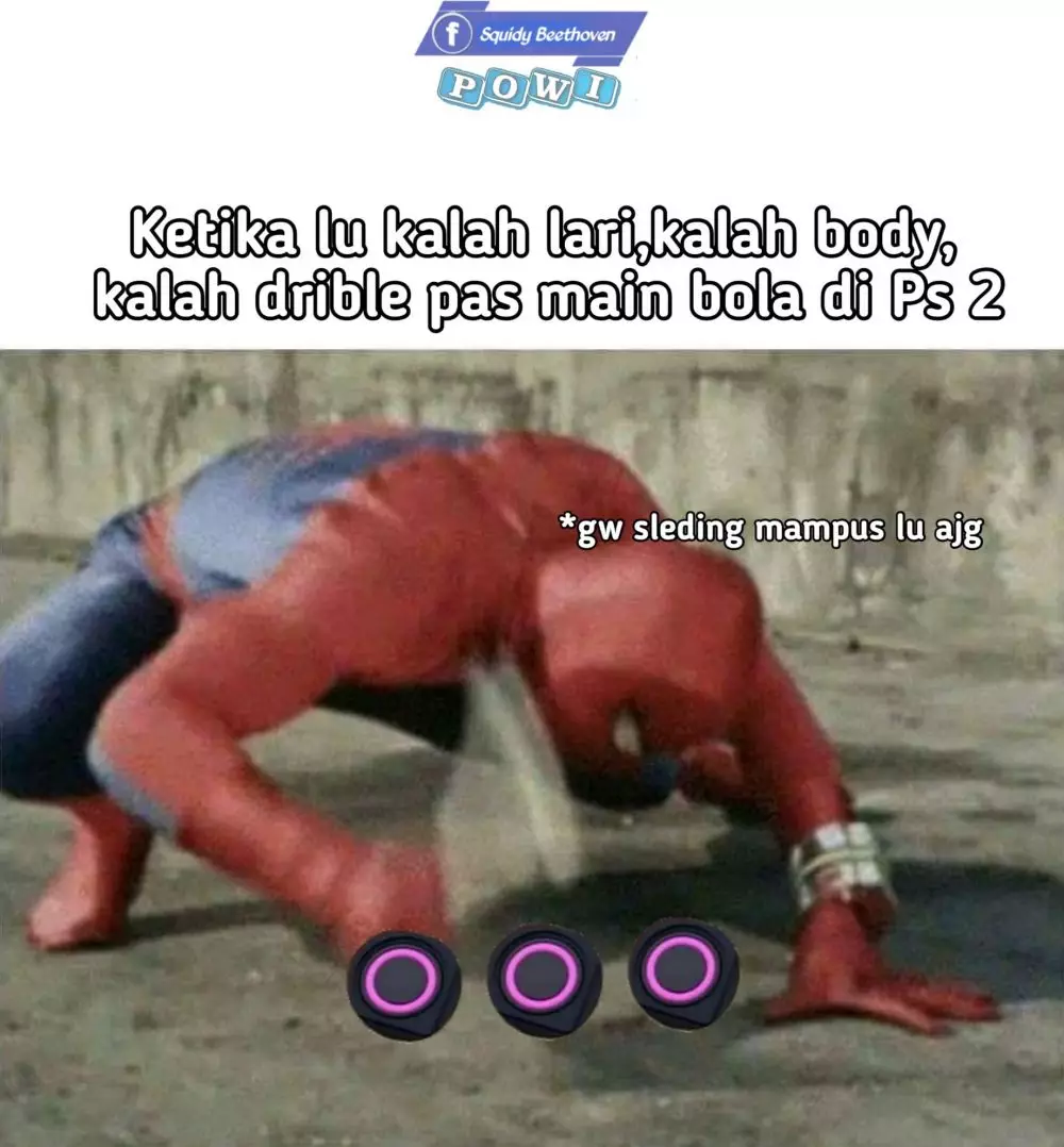 Meme main sepakbola PS Berbagai sumber